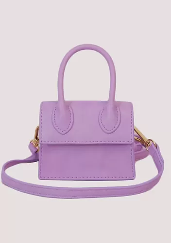Small Is Beautiful Mini Bag Vegan Leather Purple