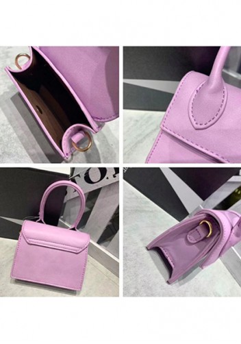 Small Is Beautiful Mini Bag Vegan Leather Purple