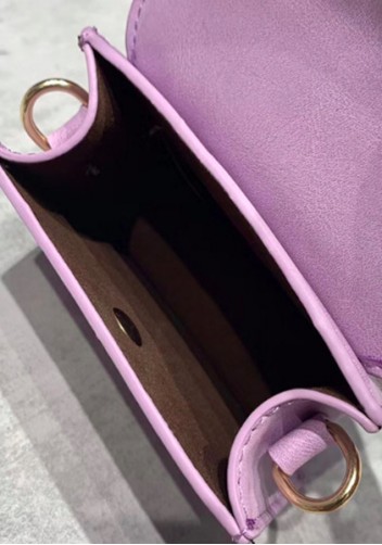Small Is Beautiful Mini Bag Vegan Leather Purple
