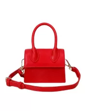 Small Is Beautiful Mini Bag Vegan Leather Red