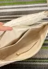 Gemini Woven Shoulder Bag Cream