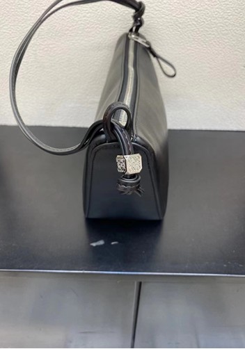 Adrienne Leather Hobo Bag Black