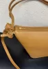 Adrienne Leather Hobo Bag Camel