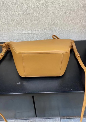 Adrienne Leather Hobo Bag Camel