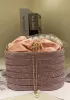 Elise Crystal-Embellished Bucket Light Pink