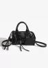 The Route 66 Faux Leather Small Bag Black
