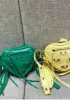 The Route 66 Vegan Leather Heart Shoulder Bag Green