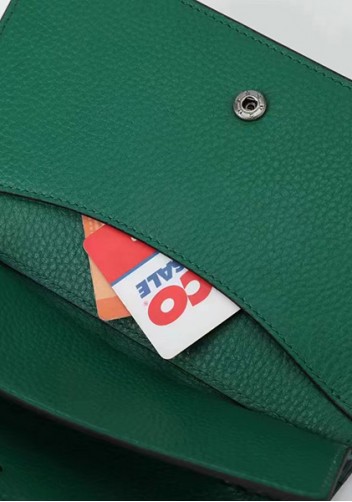 Jess Small Top handle Leather Shoulder Bag Green