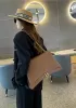 Bonnie Crush Vegan Leather Large Chain Shoulder Bag Camel