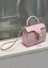 Shimanne Top handle Calfskin Medium Bag Pink