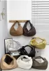 Dina Large Knotted Intrecciato Leather Tote Silver