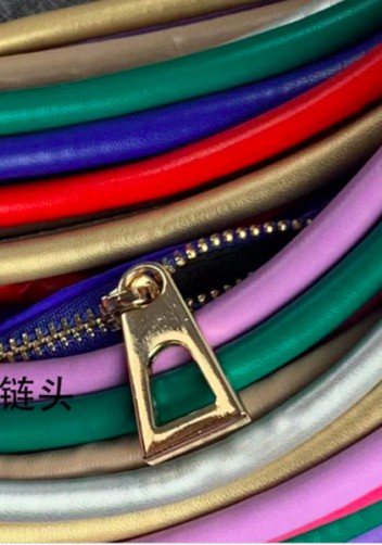 Dina Spaghetti Vegan Leather Knot Shoulder Bag Multicolor