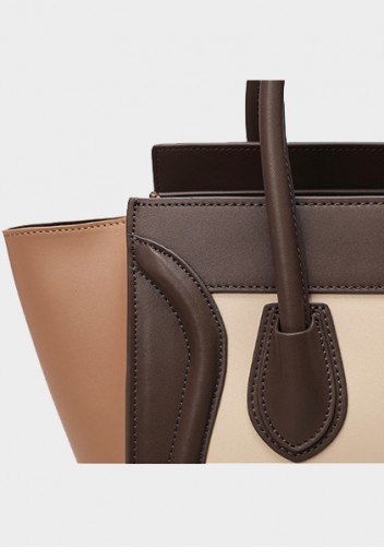 Vanessa Medium Tote Smooth Leather Beige