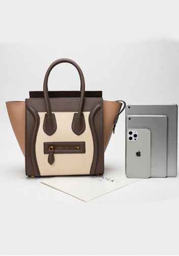 Vanessa Medium Tote Smooth Leather Beige
