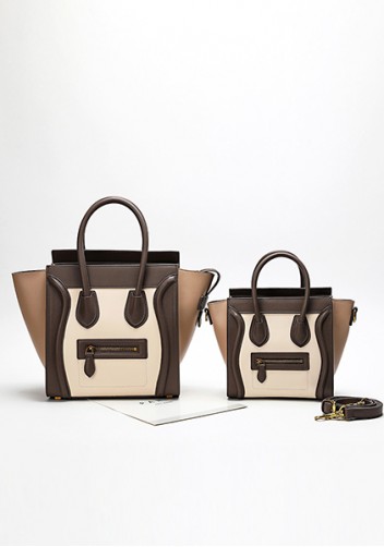 Vanessa Medium Tote Smooth Leather Beige