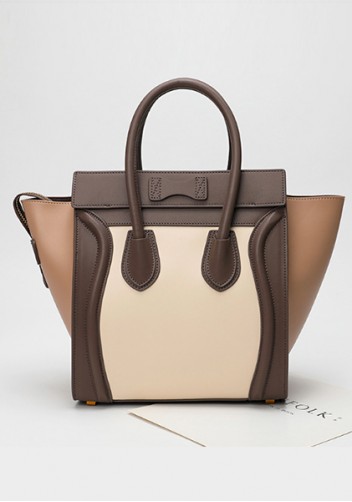 Vanessa Medium Tote Smooth Leather Beige