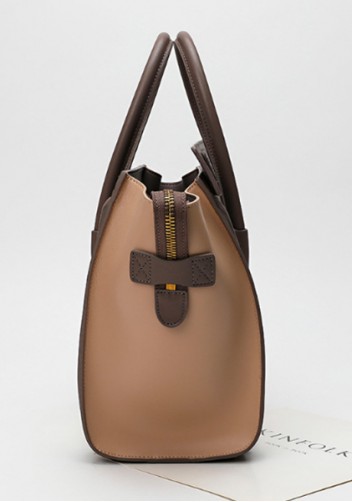Vanessa Medium Tote Smooth Leather Beige