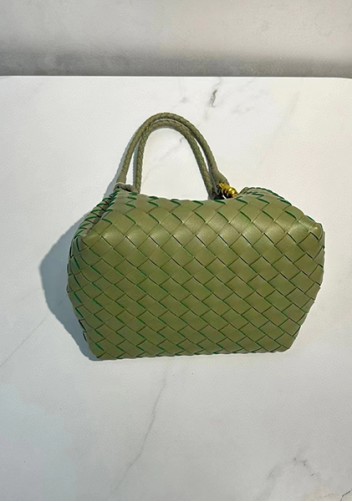 Mia Chute Leather Small Shoulder Bag Green