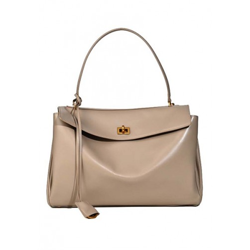 Bravado Smooth Leather 35CM Bag Beige