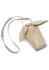 The Rabbit Pocket Shoulder Leather Bag Beige