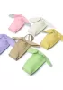 The Rabbit Pocket Shoulder Leather Bag Yellow