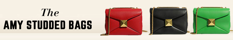 The Amy Studded Bags