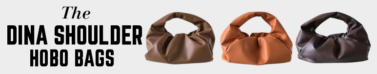 The Dina Shoulder Hobo Bags